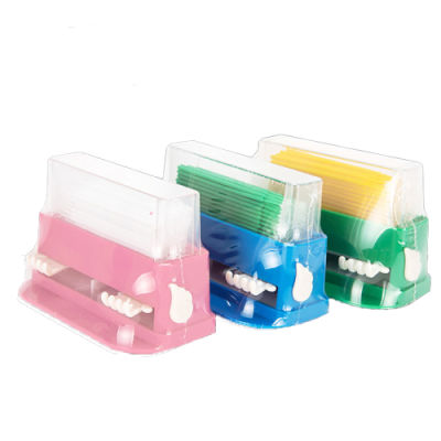 Dental-Disposable-Consumable-Microbrush-Micro-Applicators-Dispenser